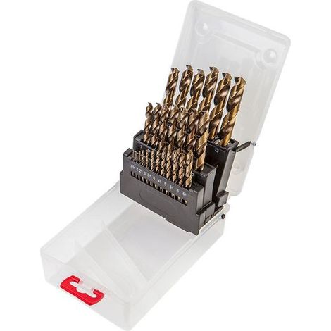 Verto 60H814 Set mit 25 HSS Metallbohrern (1/2)