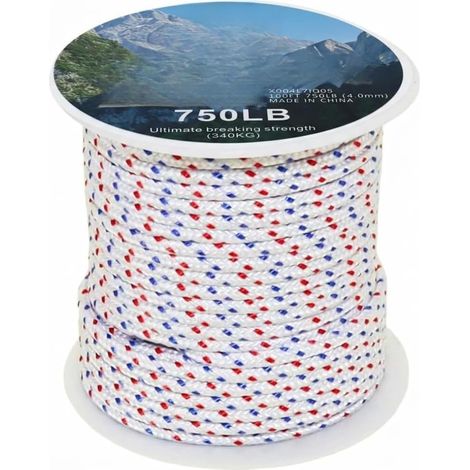Corde de Démarrage 4mm Tressée 16 Brins Moteurs (1/5)