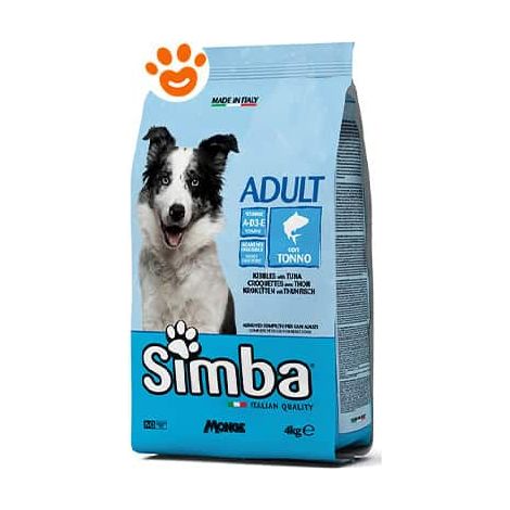 Monge Simba Dog Adult con Tonno - Sacco 20 Kg -