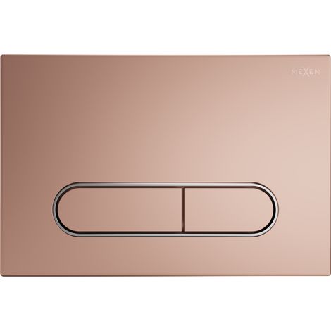 Mexen Fenix 11 Taste zur Betätigung der Spülung, Rosa Gold - 601105 (1/4)