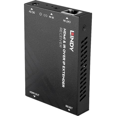 LINDY HDMI & IR über IP Receiver RJ45, infrarouge Récepteur HDMI 150 m (1/5)