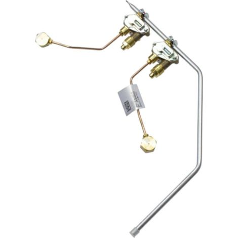 RACCORD DE GAZ COMPLET POUR TABLE DE CUISSON DOMETIC - 105313875 (1/2)