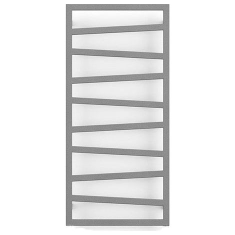 Scaldasalviette Elettrico Grigio alto 600mm e largo 500mm - 300 Watt - ZIG600/500E8SPP