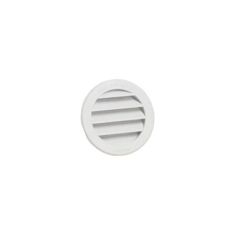 GRILLE DE VENTILATION INT PVC D125 MOUST 1211-125