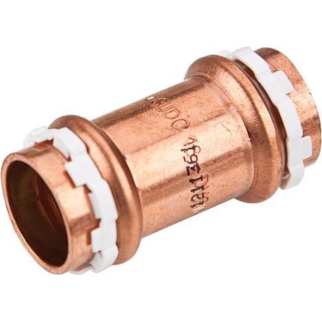 Raccord a sertir solaire cuivre Manchon, 18 mm, contour V, Type VCS 5270