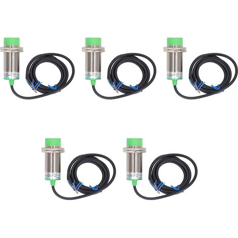 5 Capteurs de proximité inductifs PNP haute fréquence IP65, interrupteur de détection non encastré, AC90‑250V (1/5)