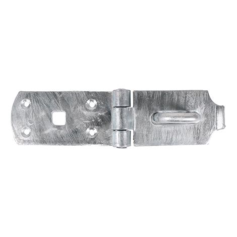 TIMCO Heavy Duty Hasp & Staple Secure Bolt On Hot Dipped Galvanised - 8"