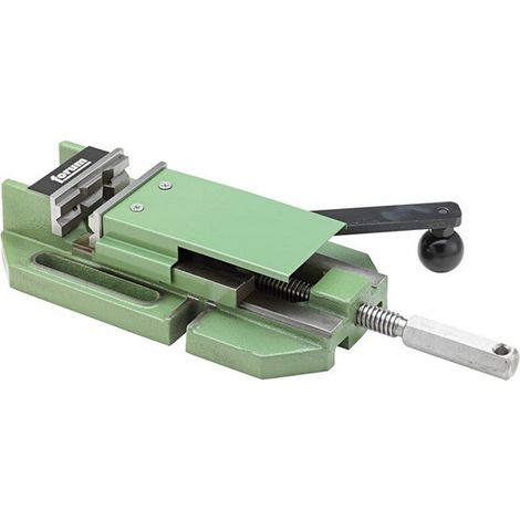 Etau de précision pour perceuse, modèle standard avec mors à prismes, Taille : 3, Larg. : des mors 125 mm, Capacité de serrage 125 mm