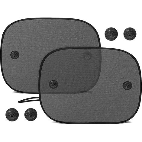 Pare-soleil auto-adhésifs pour voiture bébé (2 pièces), protection solaire pour voiture, pare-soleil auto-adhésifs (1/5)