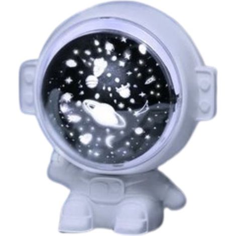 Proiettore stellare astronauta - Proiettore lunare e stellare - Cielo stellato - Lampada stellare - Lampada d'atmosfera - Camera da letto - Soggiorno