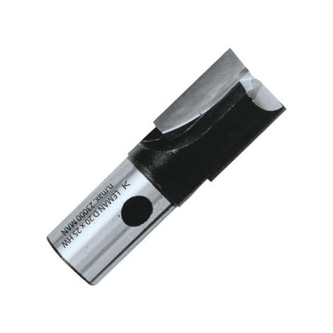 LEMAN Fraise Defonceuse a Rainer HM D. 8 mm 41370800, Queue Filetee M10 Lu. 25 mm (1/3)