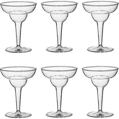 Großes Champagner-Set mit 6 Stielgläsern, Trinkbecher für Rot- oder Weißwein, Cocktail, Martini, groß (1/5)