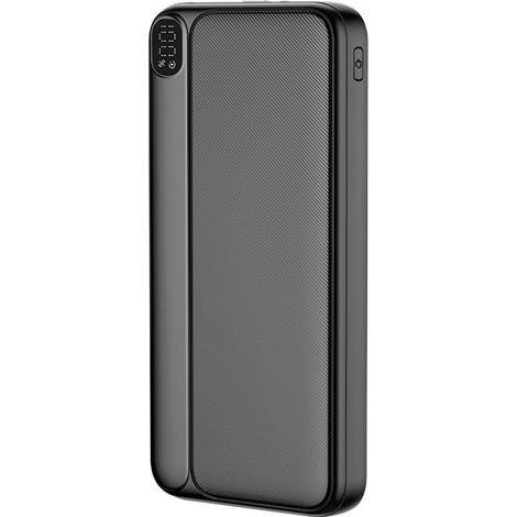 Bateria Externa Universal Power Bank 10.000 mAh (Tipo-C / Lightning) COOL Grip Negro