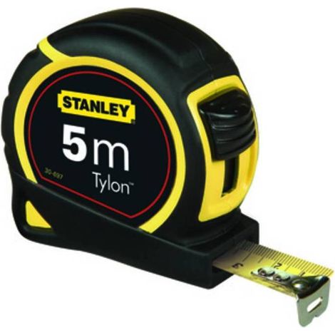 12 x STANLEY FLESSOMETRO TYLON IN ABS 5MX19,0MM 1.30.697