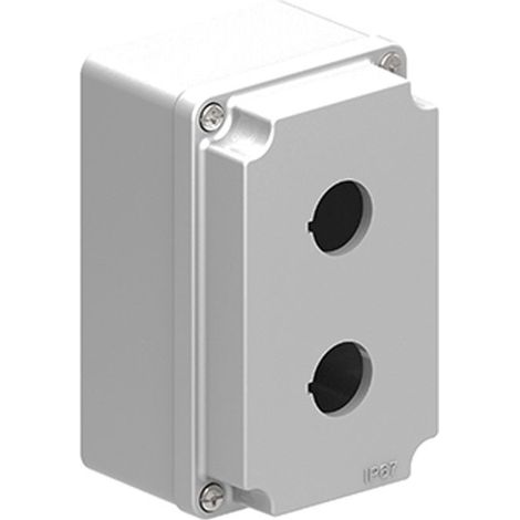 Custodia Lovato in metallo grigio IP67 per 2 pulsanti LPZM2A8 (1/2)