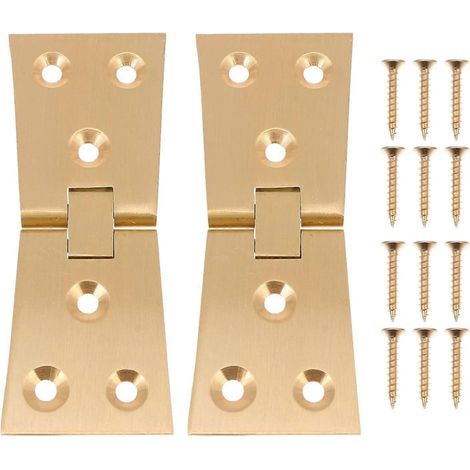 NUOBESTY Lot de 2 charnières autoportantes pour tables pliantes, robustes et durables (1/5)