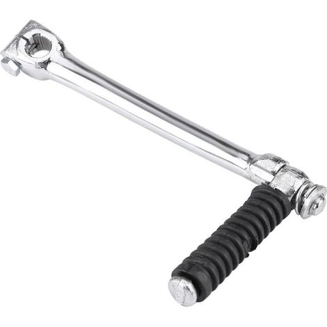Motorcycle Start Lever, Pit Bike Stainless Steel Kick Start Starter Shafts Kickstart Kickstarters Pedal Lever for Most Dirt Bikes CRF XR 50 CRF50 SDG SSR 70cc 110cc 125cc (1/5)