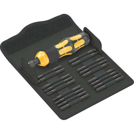 Wera Kraftform Kompakt 900 Imperial Set 1 negro y amarillo