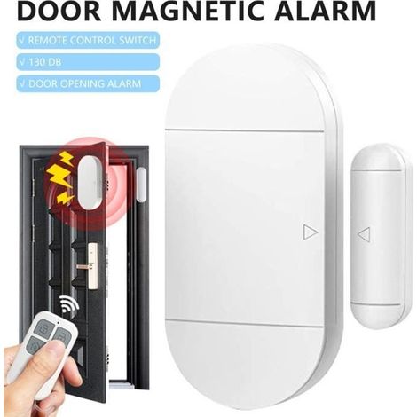 Multifunktionaler, drahtloser Magnetalarm für Türen und Fenster, Fernbedienungsfunktion, Einbruchschutz für Zuhause (1/4)