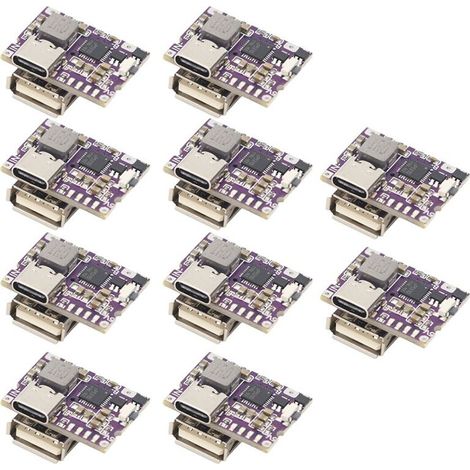 Carte mère power bank Type-C module charge/décharge 3A intégré 5V vers 4.2V pour téléphone (1/5)