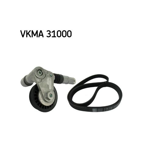Jeu de courroies trapézoïdales à nervures SKF VKMA 31000 AUDI 038 145 278