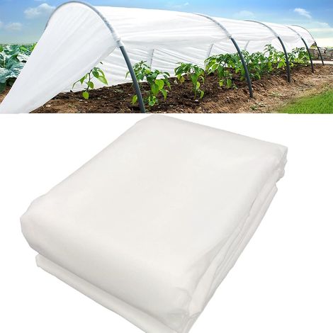 Voile Hivernage Plante Exterieur,2x5M Housse D'Hivernage pour Plantes,Voile Hivernage Rouleau Protection Plante Hiver,Tissu de Protection Thermique Anti Gelées pour Tous Types de Plantes et Arbustes
