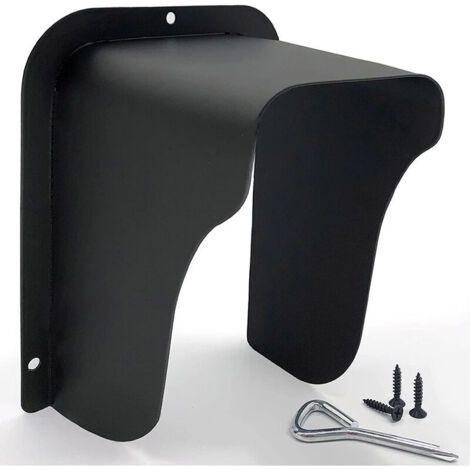 Protection Sonnette Exterieur Pluie, Housse de Pluie, En Acier Inoxydable Durable, Convient aux Prise Exterieur, Sonnette Ring, Sonnette Sans Fil Exterieur (1/5)