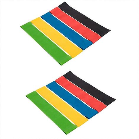 10er-Pack Stuhlbänder für unruhige Kinderfüße, Gummibänder für Stuhlbeine, 30 x 5 cm, mehrfarbig (1/5)