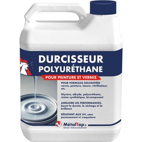 Durcisseur Polyurethane - 0.6 L - Incolore - Metaltop