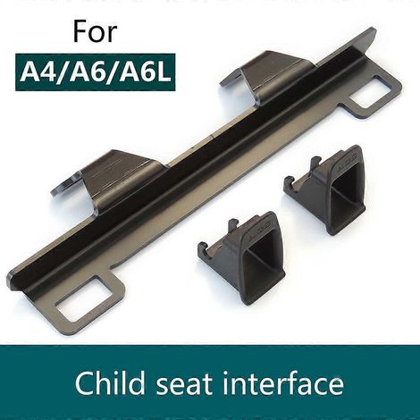 Support de fixation ISOFIX pour siège enfant auto, compatible avec Audi A4, A6 et A6L. (1/4)