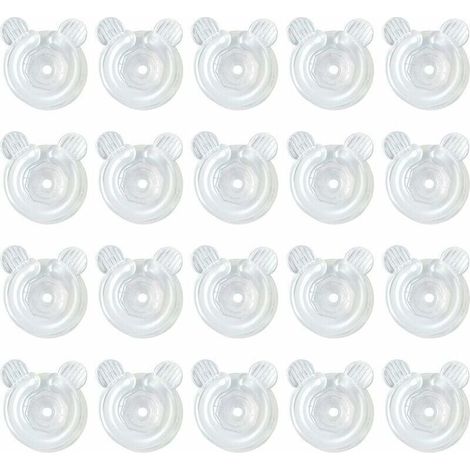 20 X Clips Housse De Couette, Couette Clips Pour Garder La Couette En Place, Housse De Couette Housse De Couette Beignets Attaches De Couette (1/5)
