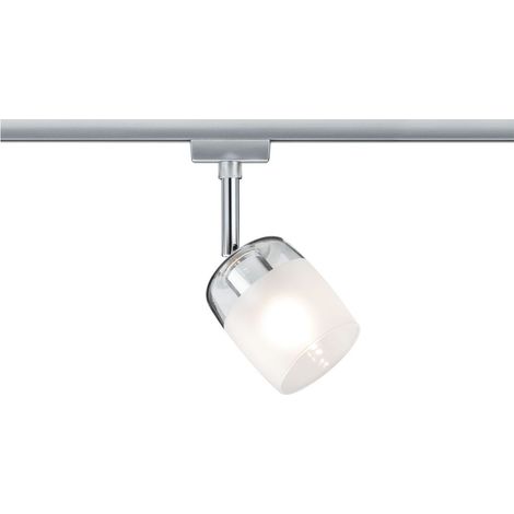 Paulmann Blossom Lampada per sistema su binario URail G9 10 W LED (monocolore) Cromo (opaco), Satinato (1/5)