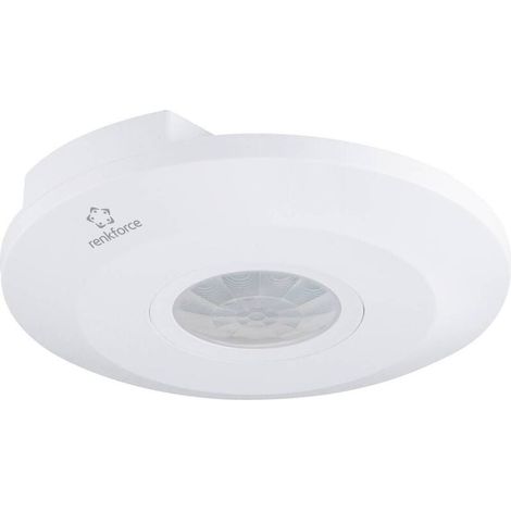 Détecteur de mouvements PIR Trywise 1488533 plafond 360 ° relais blanc IP20 (1/4)