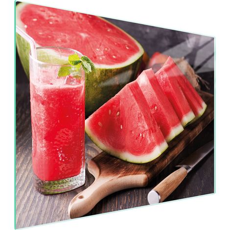 Glasschneidebrett 52x40 Wassermelone (1/5)