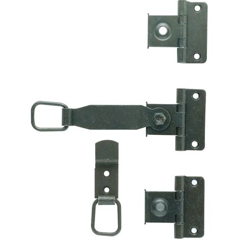 Espagnolette plate - Teinte : Noir - TORBEL