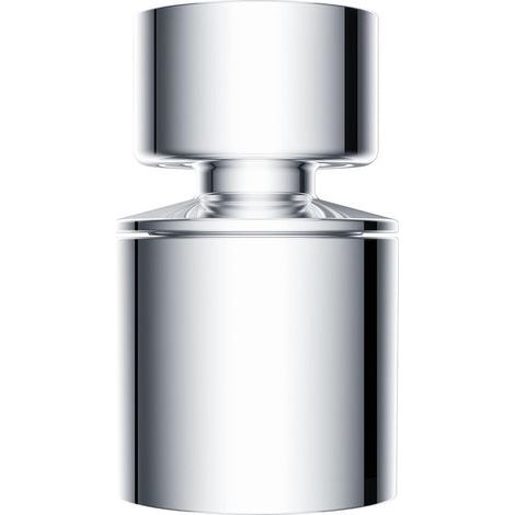 CCYKXA (27.6×27.6×66) 22mm Kitchen Faucet Aerator Water Saving Dual Function 360 Degree Rotation with 5 Adapters