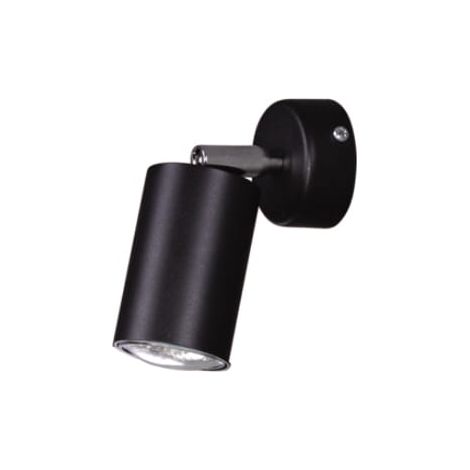 Applique Kaja Monti K-4408 metallo nero orientabile GU10