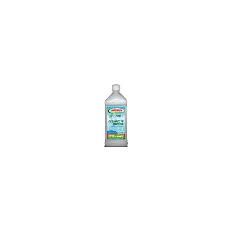 Désinfectant liquide 1 L – Homologué pour chenils, écuries et poulaillers – Odeur pin – Efficace contre les bactéries et virus – Saniterpen