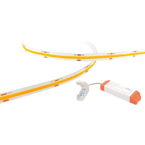 FLEXICOB 20 Ruban 24V LED COB 4000K 80W 9950lm 50000h 120° IRC 90 repiquable ARIC 55499 (1/2)