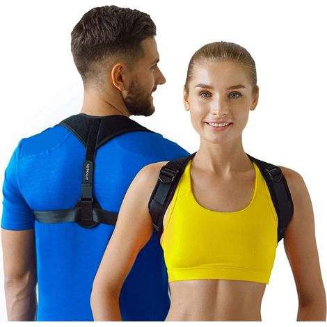 Correcteur de posture pour le dos - Ceinture lombaire, correcteur de posture efficace - Soulage les douleurs dorsales (1/5)