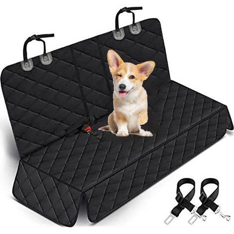 Housse Protection Voiture Chien, pour Fiat 500/500C/500E/Abarth 500 2007-2022 Siege Voiture Chien Transport Couverture Chien Voiture Banquette Arriere, Imperméable Antidérapant (1/5)