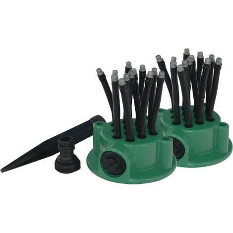 Orange Donkey Set di irrigatori Flexi Point verde e nero (1/2)