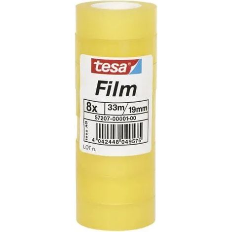 Klebeband tesa 57207-00001-00 19 mm x 33 m transparent stark