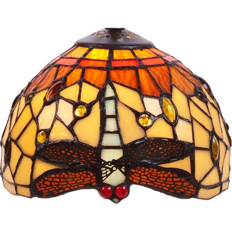 Abat-jour Tiffany en vrac série Belle Amber D-20cm