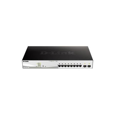 Smart Switch 8 ports Gigabit PoE/PoE+ + 2 ports SFP - Budget PoE 130W pour application de vidéosurveillance IP COOPER (1/2)