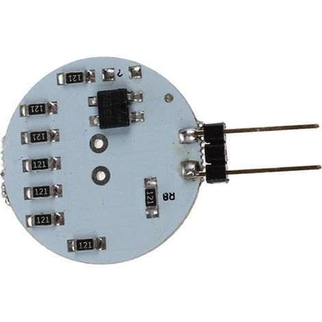 Lot de 10 LED G4 12V pour éclairage frontal de rétroviseur, en forme de disque, à double aiguille. (1/4)