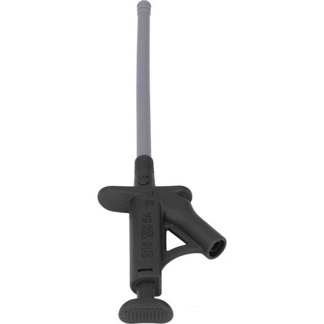 Prüfhakenklemme Jumperkabel Messleitung Multimeter Automatischer Strom Flexibel J.30042 4mm Bananenstecker (Schwarz) (1/5)