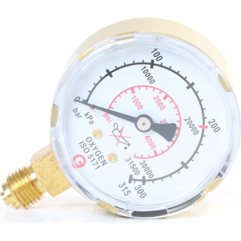 Flaschendruckmanometer (Sauerstoff) (1/3)