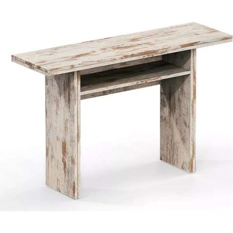 Consolle allungabile 120x35-70cm tavolo scrivania legno vintage Oplà (1/5)