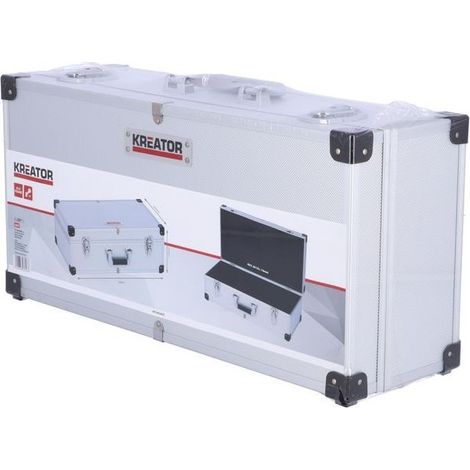 MALETIN ALUMINIO 80CD PLATA KRT640280S (1/5)